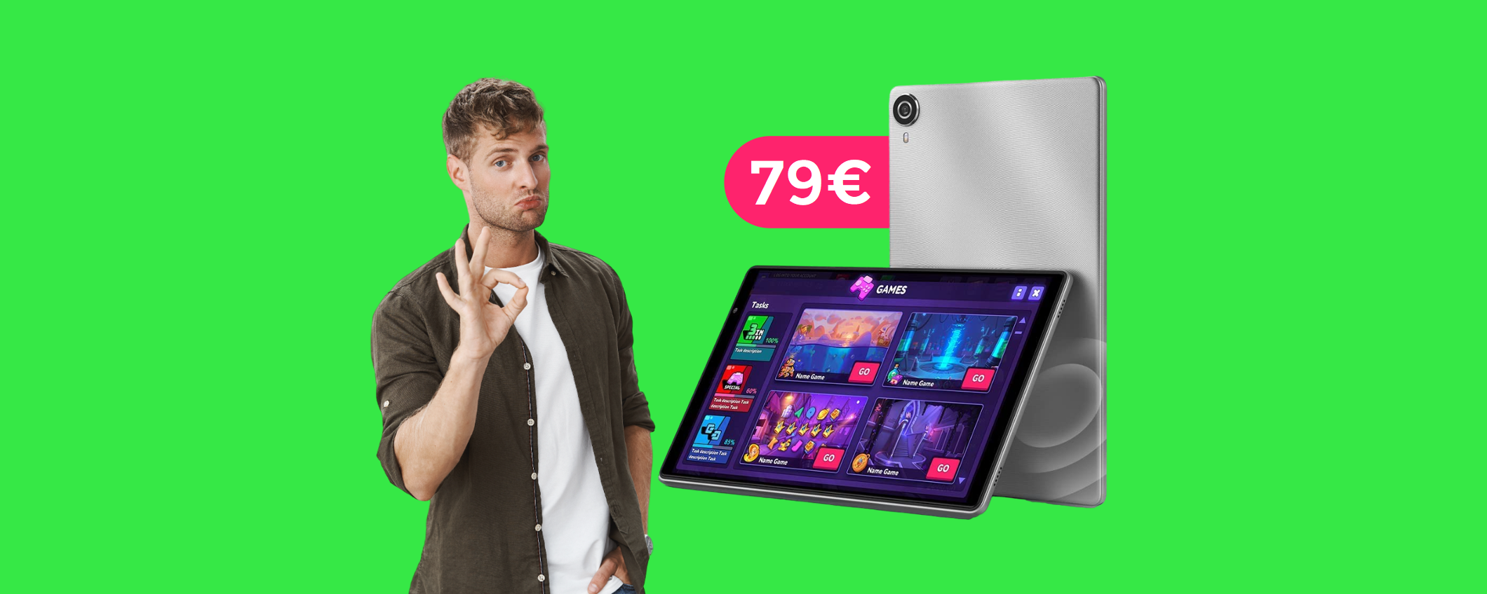 Nuovo tablet Android a soli 79€? il SOGNO è realtà su Amazon