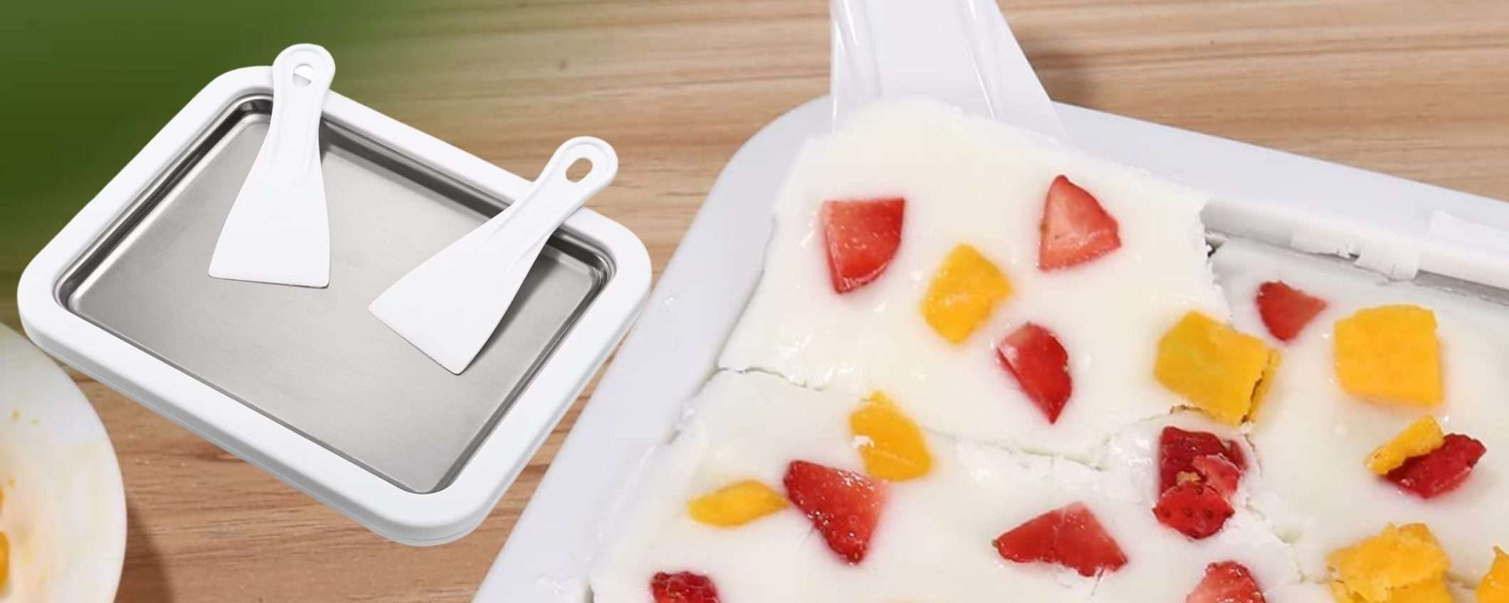 Gelato istantaneo con il vassoio MAGICO: gadget assurdo economico (18€) Gelato istantaneo con il vassoio MAGICO: gadget assurdo economico (18€)