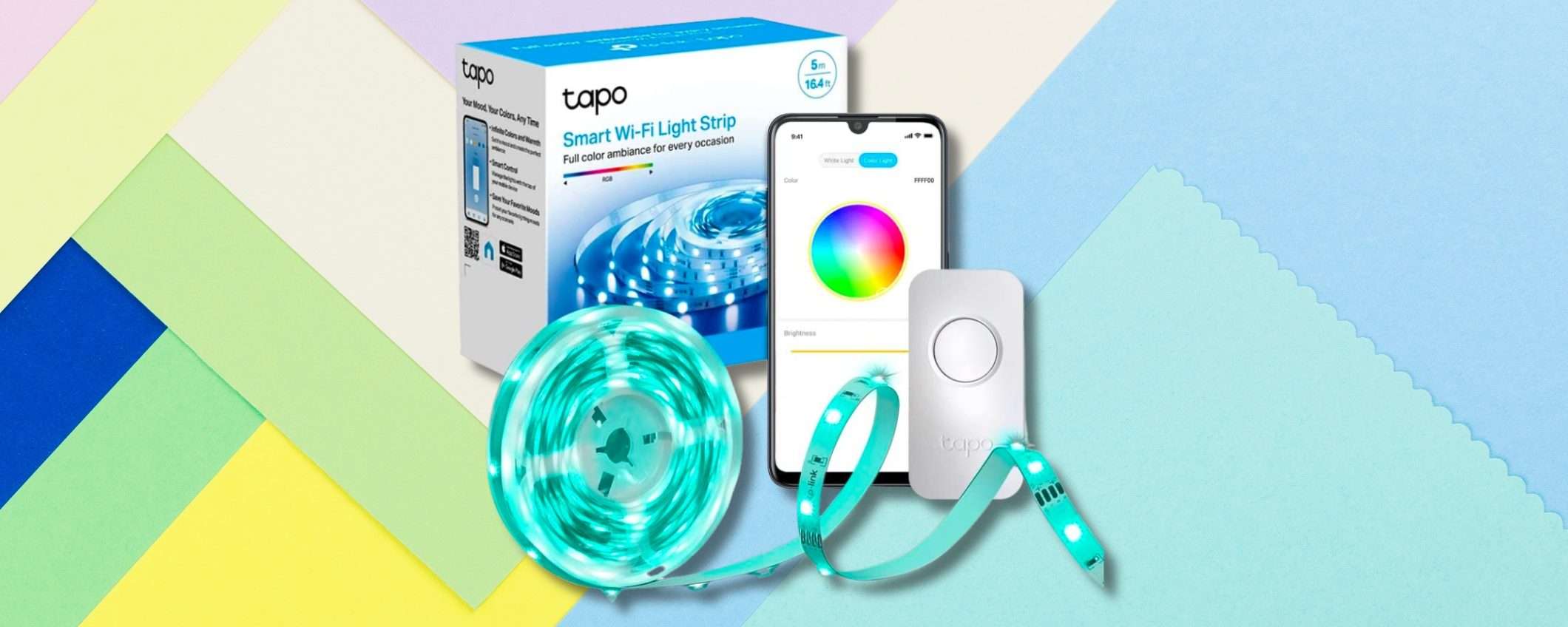 Striscia LED Smart: casa COLORATA e unica con spesa minima (Amazon) Striscia LED Smart: casa COLORATA e unica con spesa minima (Amazon)