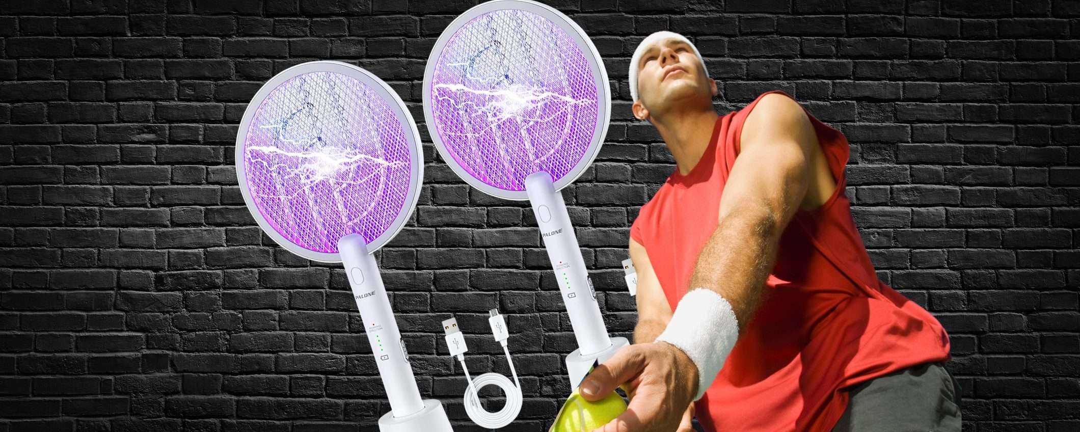 Diventa il RE delle zanzare: racchette elettriche LED imbattibili Diventa il RE delle zanzare: racchette elettriche LED imbattibili