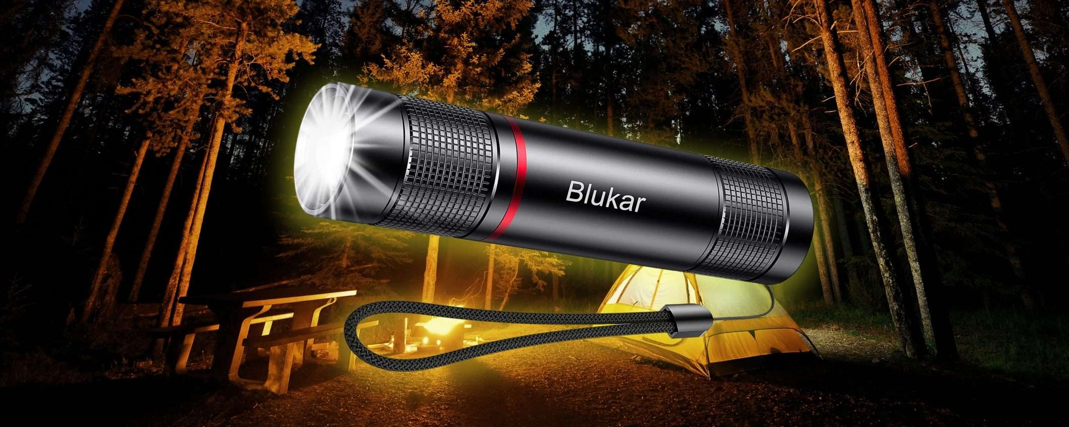 Campeggio? Non ci andare senza una torcia LED ricaricabile (11€) Campeggio? Non ci andare senza una torcia LED ricaricabile (11€)
