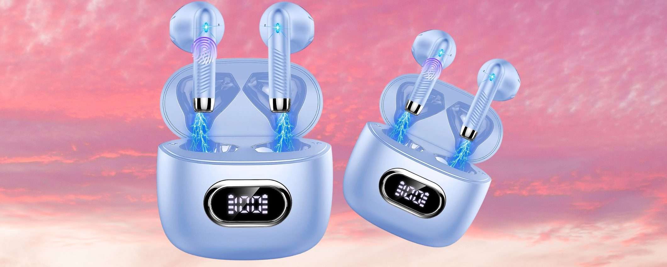 Auricolari Bluetooth: a soli 20€ SPAVENTANO la concorrenza Auricolari Bluetooth: a soli 20€ SPAVENTANO la concorrenza