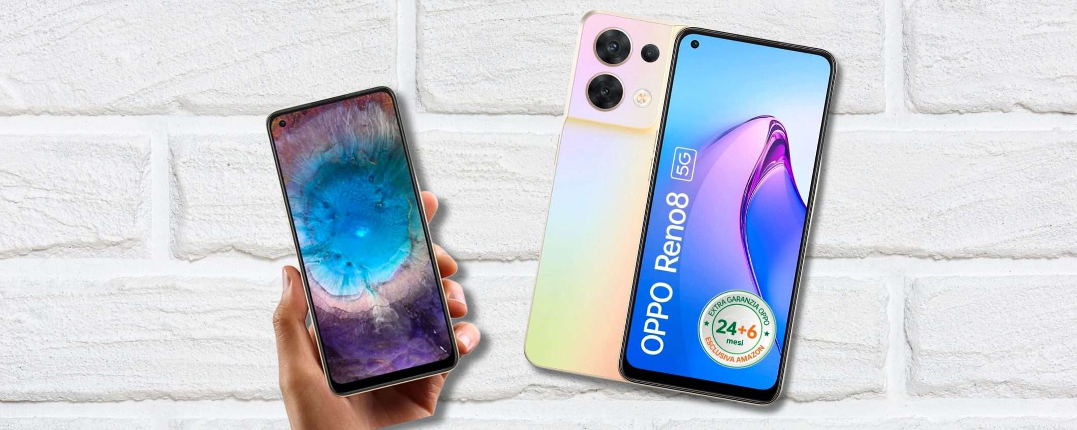 OPPO Reno8 5G: sganciato il RIBASSO anche su questo modello OPPO Reno8 5G: sganciato il RIBASSO anche su questo modello