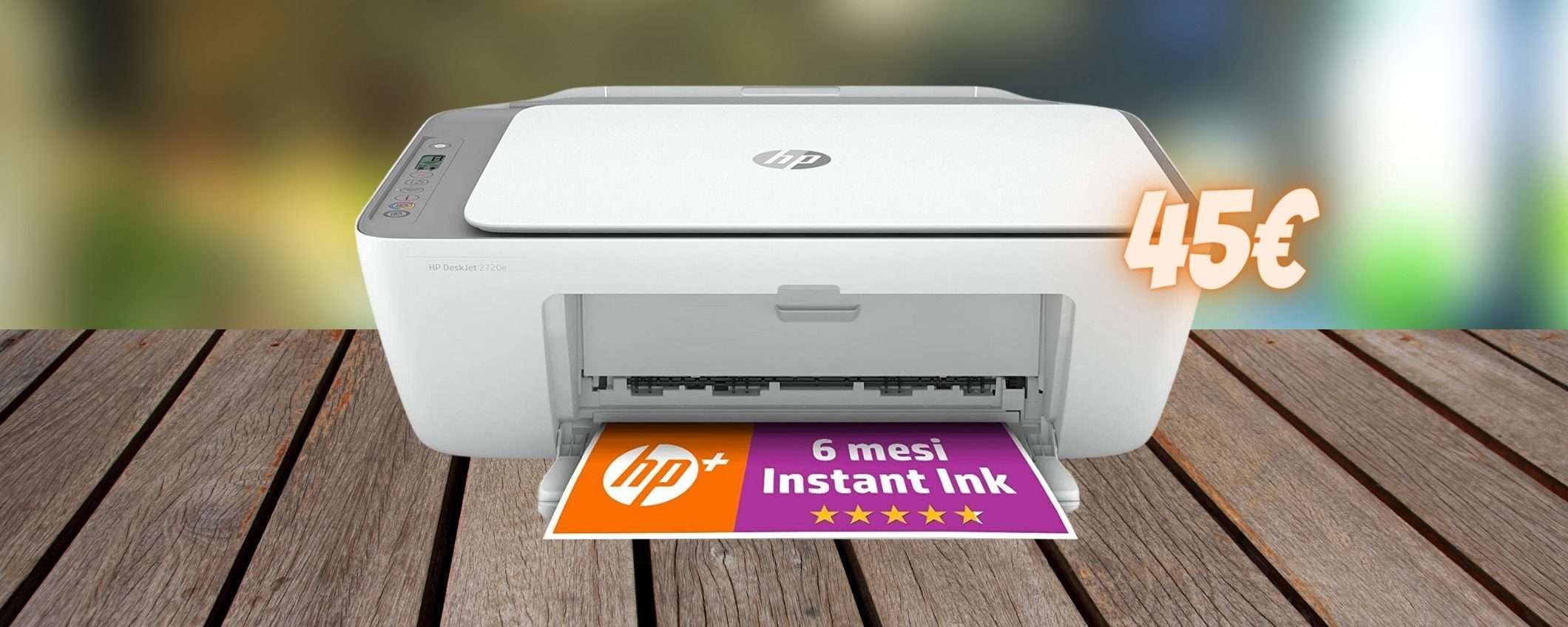 Stampa, scansiona, copia a casa con HP Deskjet a 45€, inchiostro GRATIS Stampa, scansiona, copia a casa con HP Deskjet a 45€, inchiostro GRATIS