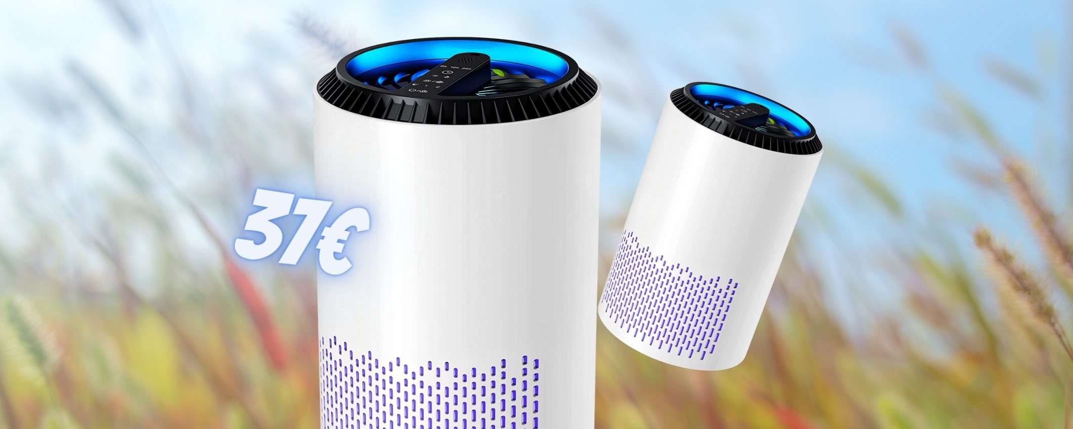 Purificatore d'aria da SOGNO: 37€ per fare CIAO ad allergia e non solo Purificatore d'aria da SOGNO: 37€ per fare CIAO ad allergia e non solo