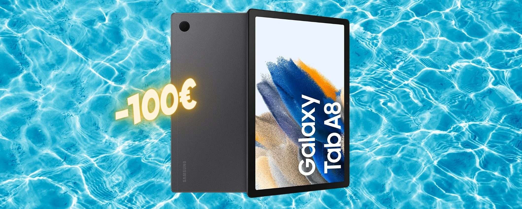 Samsung Galaxy Tab A8, con 100€ di sconto è il tablet dei SOGNI Samsung Galaxy Tab A8, con 100€ di sconto è il tablet dei SOGNI