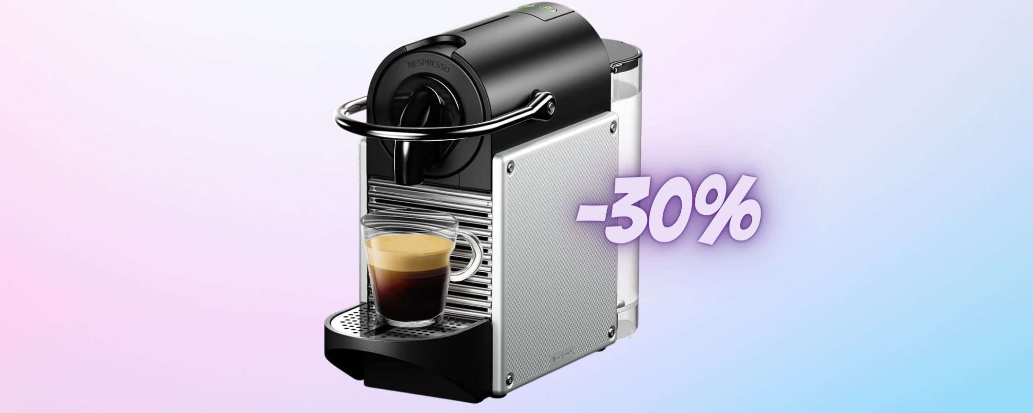 Nespresso Pixie per una macchinetta PICCOLA ma di qualità (-30%) Nespresso Pixie per una macchinetta PICCOLA ma di qualità (-30%)