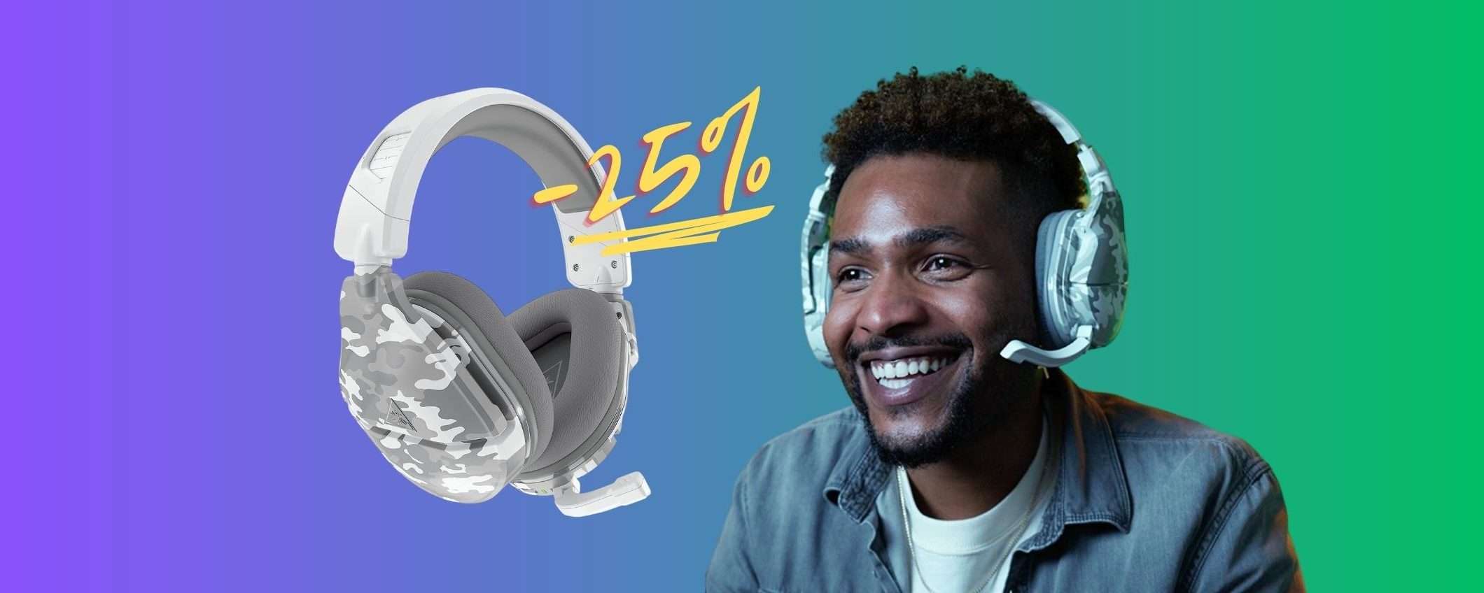 Turtle Beach Stealth 600 MAX: le cuffie wireless per veri gamer (-25%) Turtle Beach Stealth 600 MAX: le cuffie wireless per veri gamer (-25%)