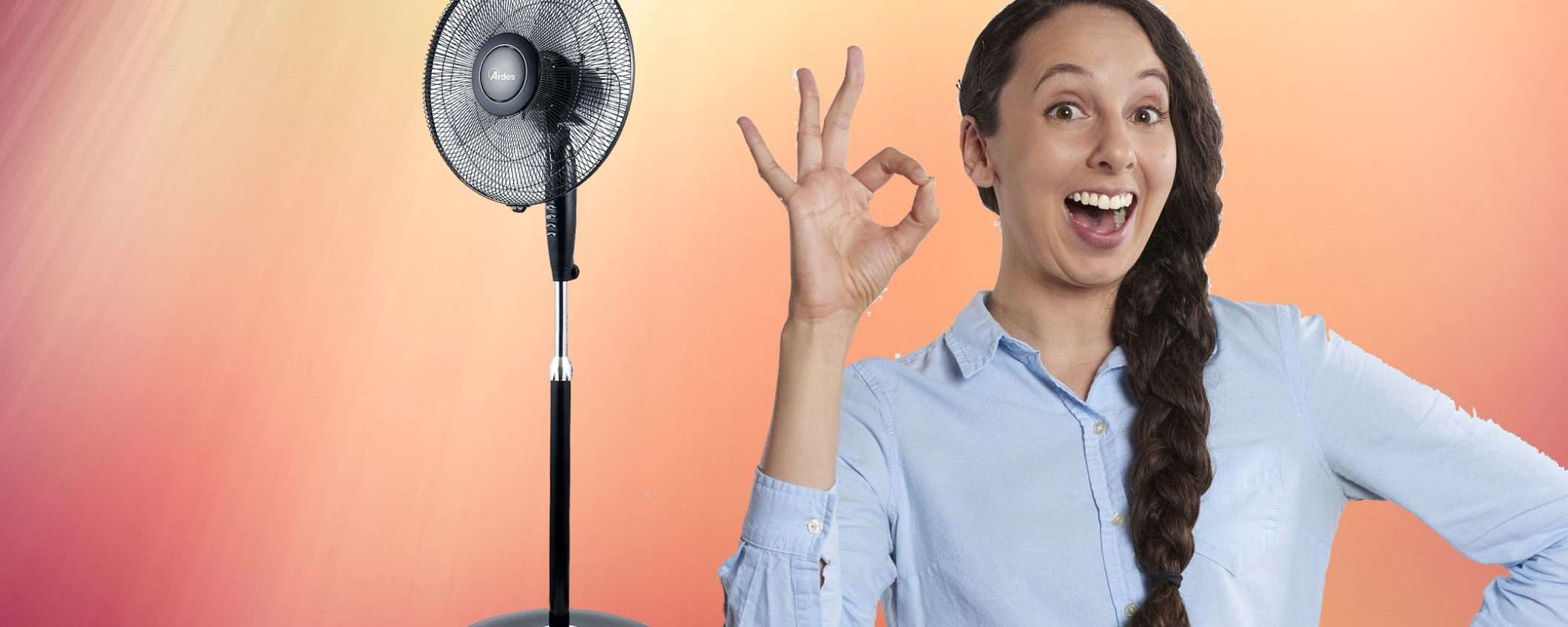 Ventilatore a piantana silenzioso e potente: prezzo FOLLE (-22%) Ventilatore a piantana silenzioso e potente: prezzo FOLLE (-22%)
