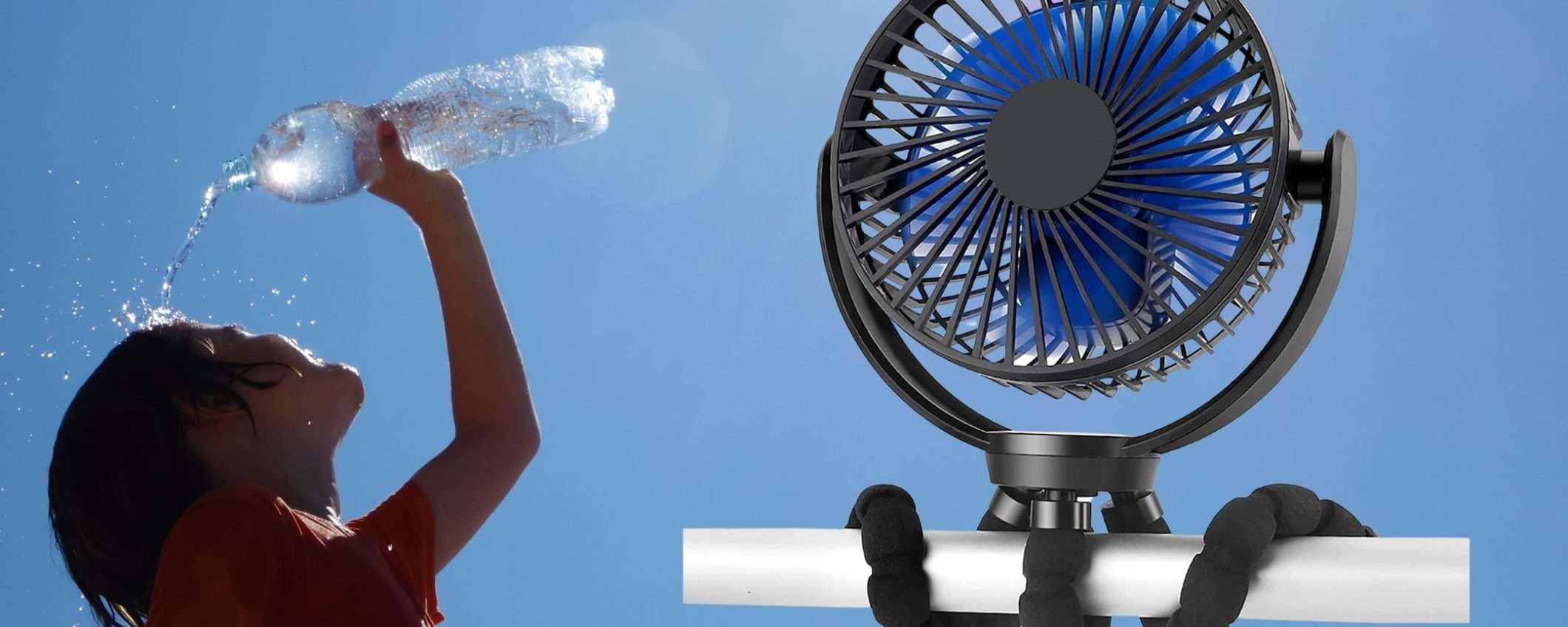 Ventilatore wireless che si AGGRAPPA a tutto: sconto Amazon del 50% (19€) Ventilatore wireless che si AGGRAPPA a tutto: sconto Amazon del 50% (19€)