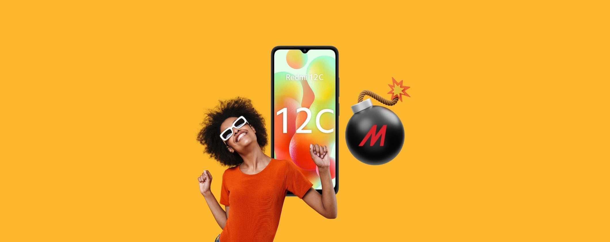 Xiaomi Redmi 12C: BOMBA Red Friday MediaWorld Xiaomi Redmi 12C: BOMBA Red Friday MediaWorld