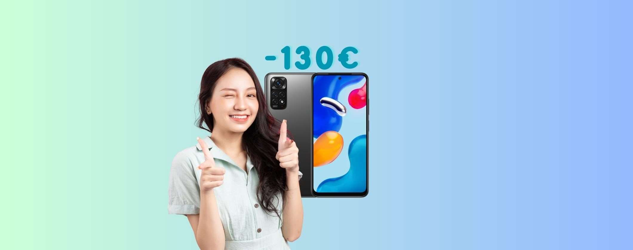 Xiaomi Redmi Note 11S: solo per OGGI 130€ di SCONTO sul Mi Store Xiaomi Redmi Note 11S: solo per OGGI 130€ di SCONTO sul Mi Store