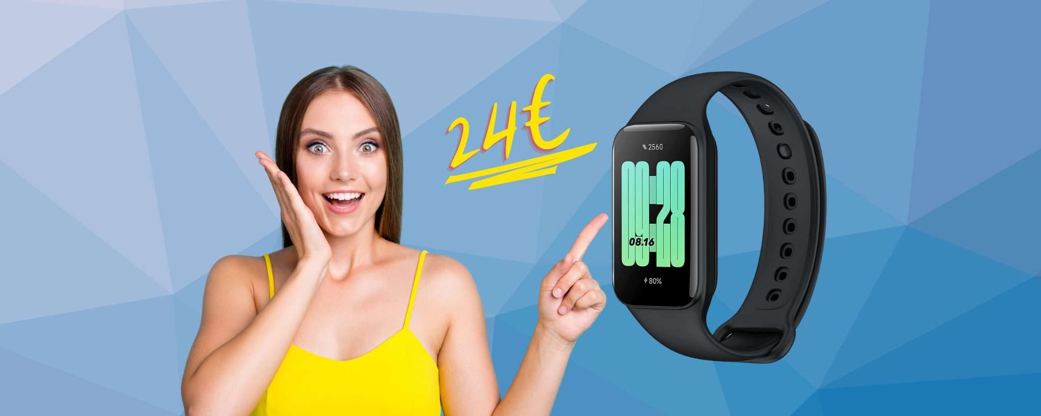 Xiaomi Redmi Smart Band 2 a PREZZO SHOCK, solo 24€ su Amazon Xiaomi Redmi Smart Band 2 a PREZZO SHOCK, solo 24€ su Amazon