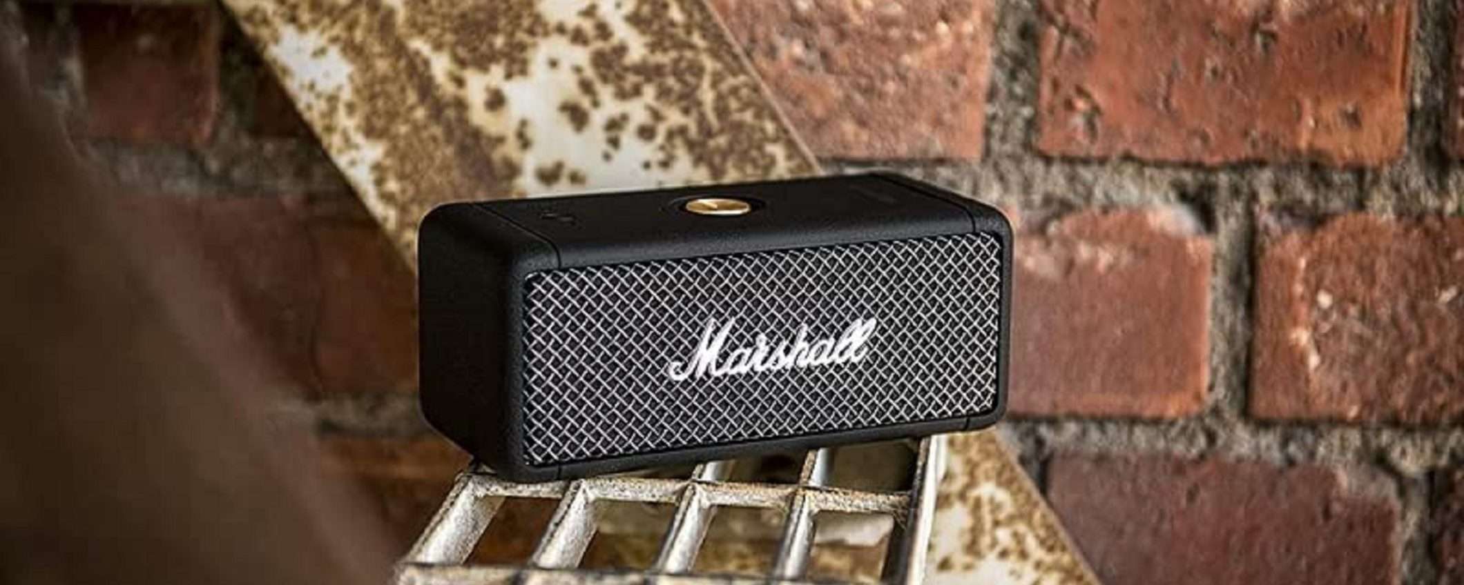 Marshall Emberton, che prezzo! Su Amazon risparmi subito 50€ Marshall Emberton, che prezzo! Su Amazon risparmi subito 50€