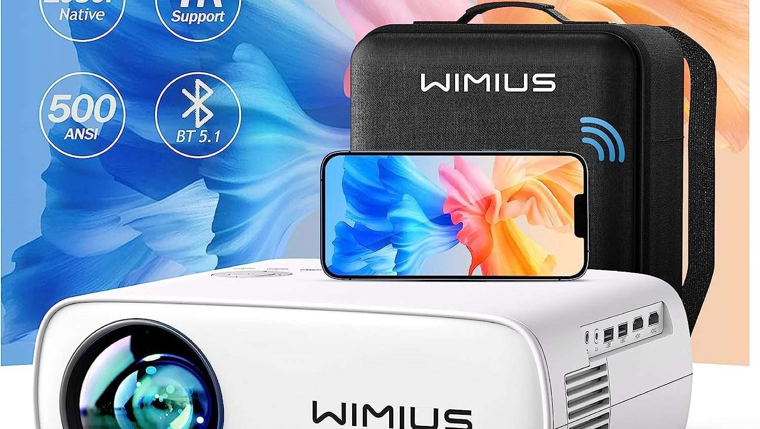 Proiettore 1080p Bluetooth in offerta su Amazon: i film come al cinema ad un PREZZO STRACCIATO Proiettore 1080p Bluetooth in offerta su Amazon: i film come al cinema ad un PREZZO STRACCIATO