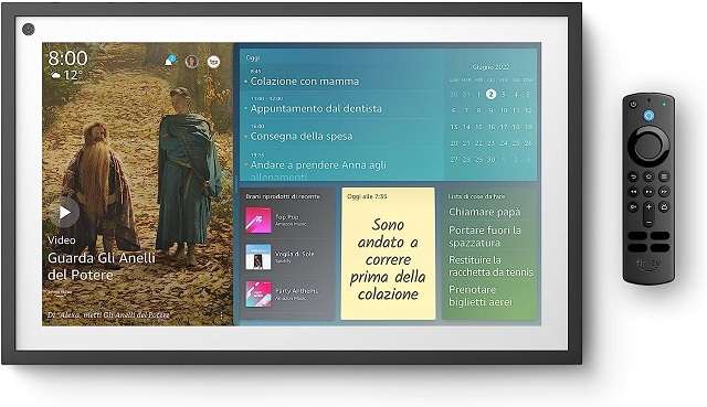 Echo Show 15 + telecomando