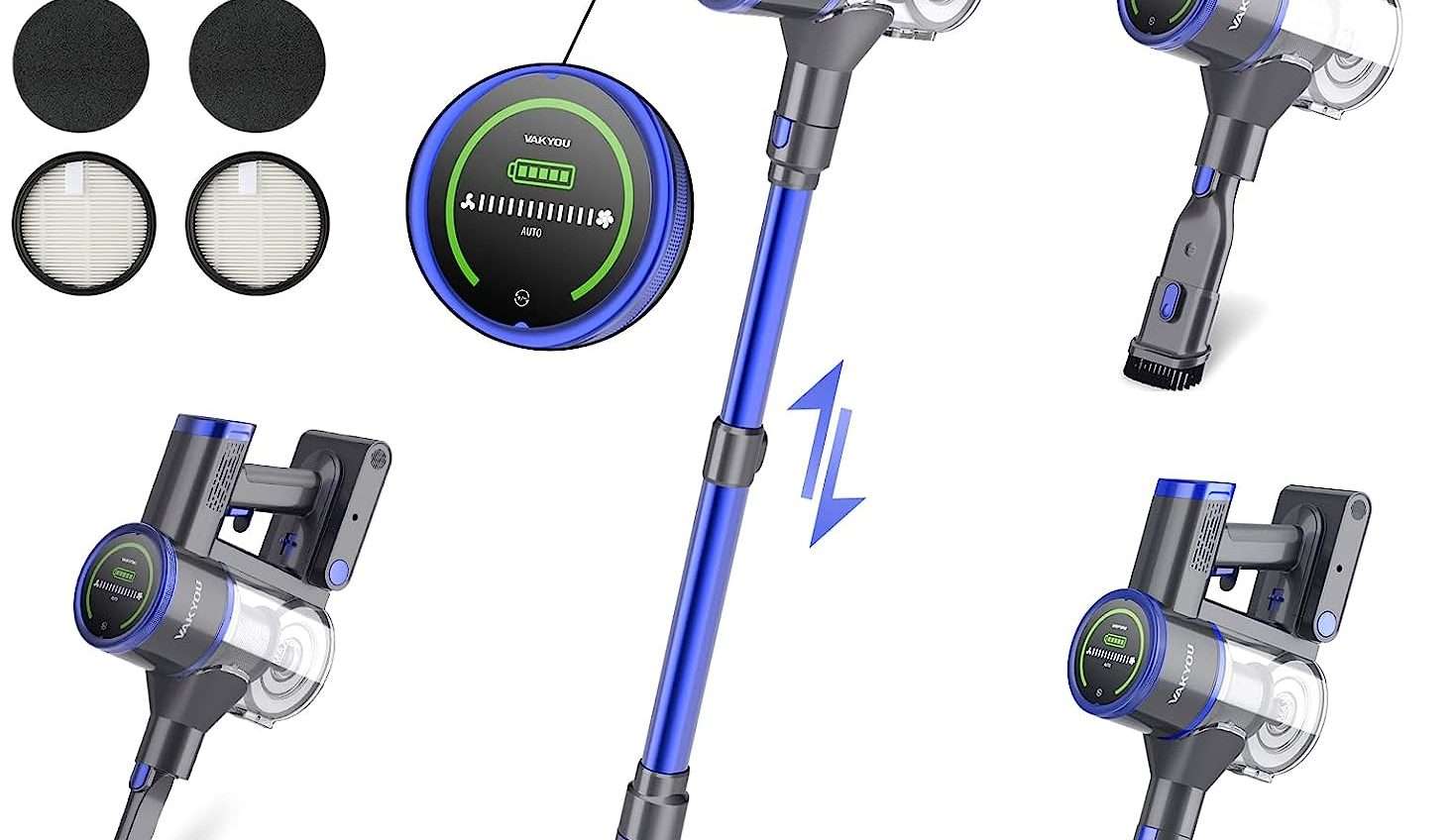 Questo aspirapolvere senza fili da 450W è ad un ottimo prezzo su Amazon Questo aspirapolvere senza fili da 450W è ad un ottimo prezzo su Amazon