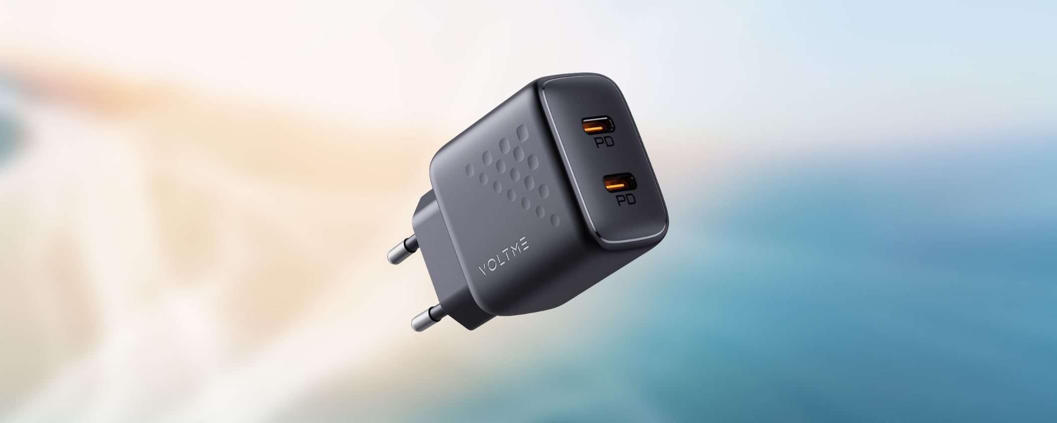 Caricatore USB-C 30W: doppia porta, doppio sconto Caricatore USB-C 30W: doppia porta, doppio sconto