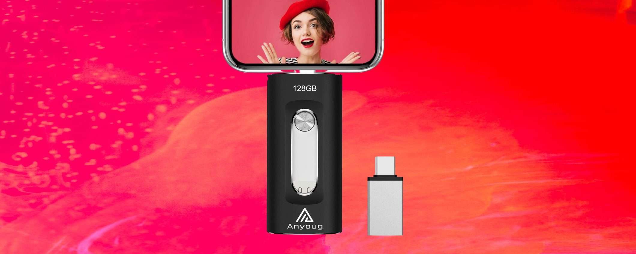 Chiavetta USB per smartphone: 128GB quando vuoi ad un prezzo imperdibile Chiavetta USB per smartphone: 128GB quando vuoi ad un prezzo imperdibile