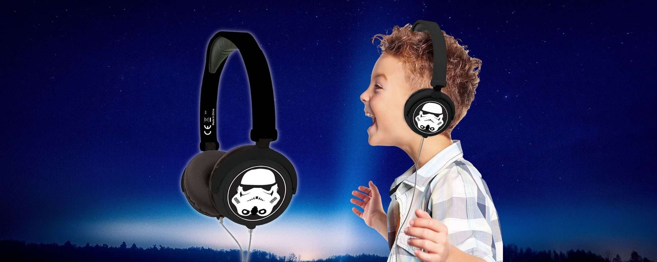 REGALO Amazon: cuffie di Star Wars a meno di 7 euro REGALO Amazon: cuffie di Star Wars a meno di 7 euro