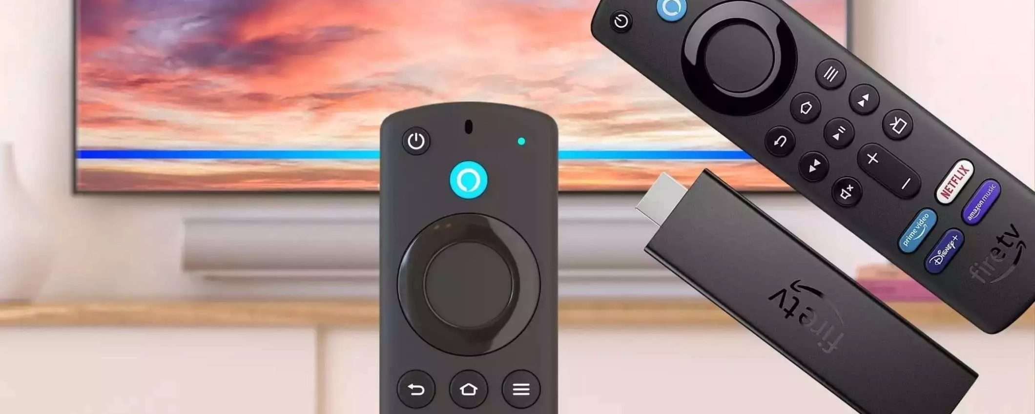 Fire TV Stick 4K in offerta su Amazon: costa solo 25€ (-63%) Fire TV Stick 4K in offerta su Amazon: costa solo 25€ (-63%)