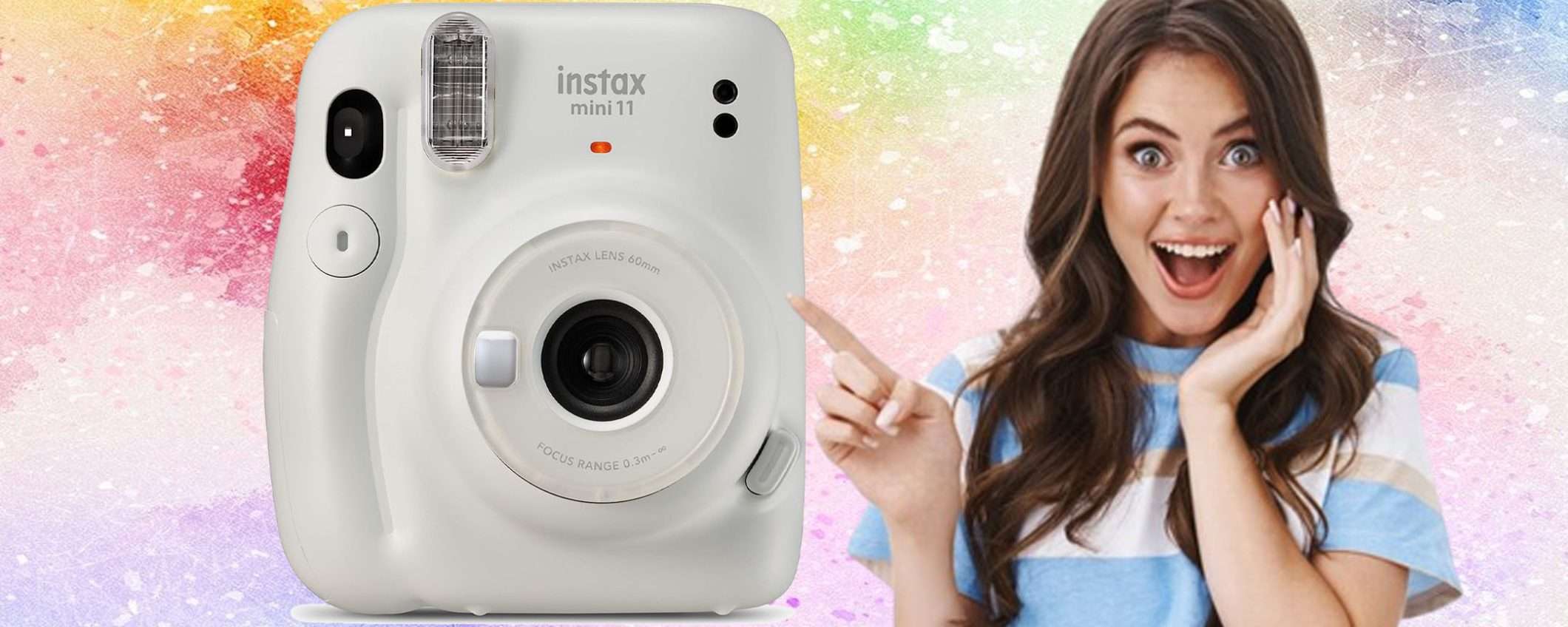 Fujifilm instax mini 11 in offerta: sconto IMPERDIBILE del 32% Fujifilm instax mini 11 in offerta: sconto IMPERDIBILE del 32%