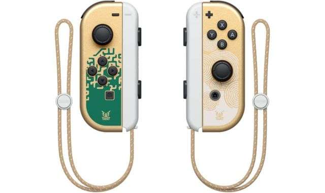 Joycon Nintendo Switch OLED Zelda