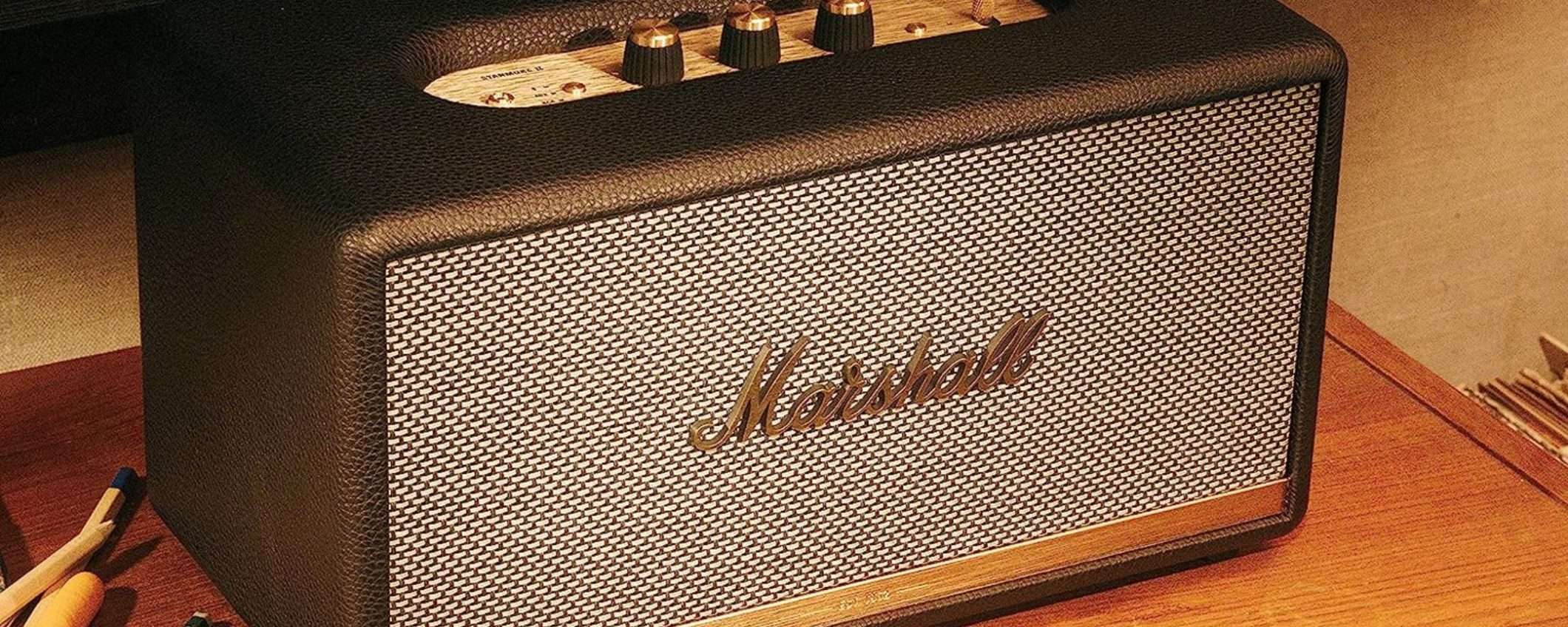 Marshall Stanmore II, lo speaker super LUSSO in mega sconto al Prime Day Marshall Stanmore II, lo speaker super LUSSO in mega sconto al Prime Day