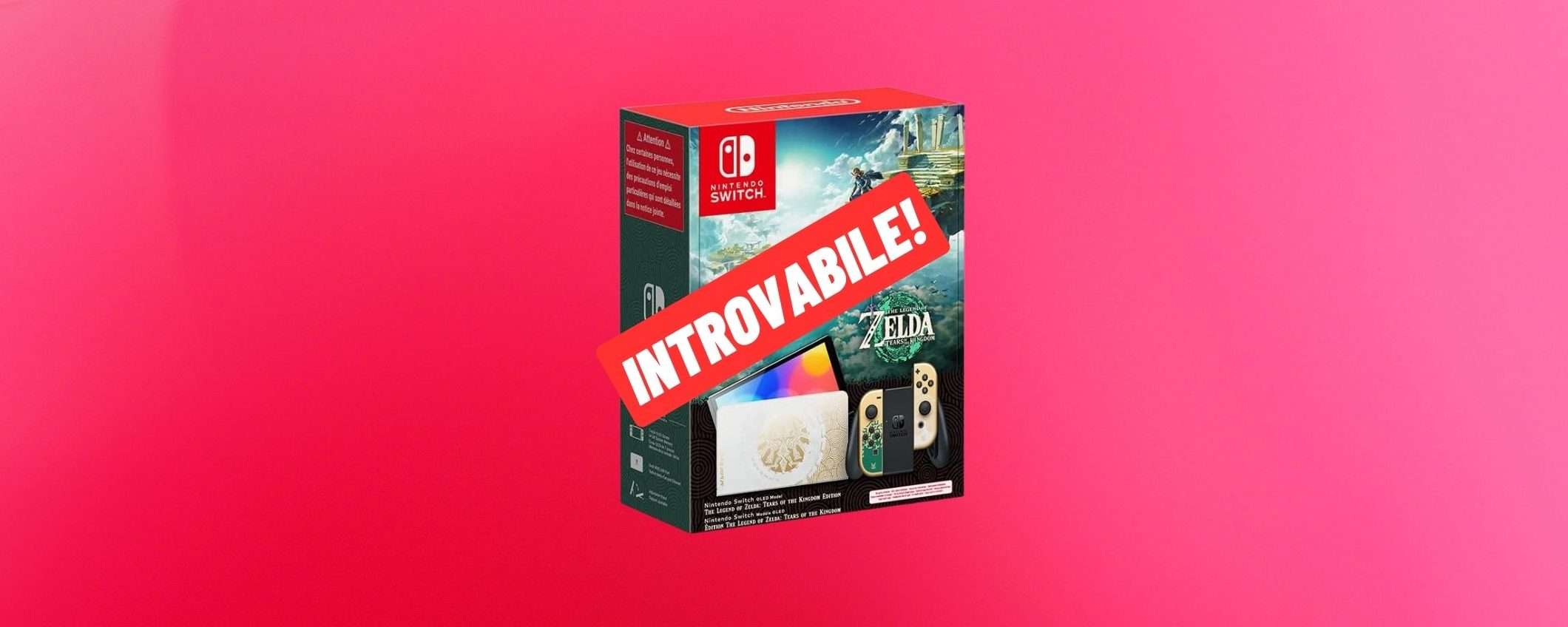 Nintendo Switch OLED Zelda Edition disponibile su eBay con uno sconto Nintendo Switch OLED Zelda Edition disponibile su eBay con uno sconto