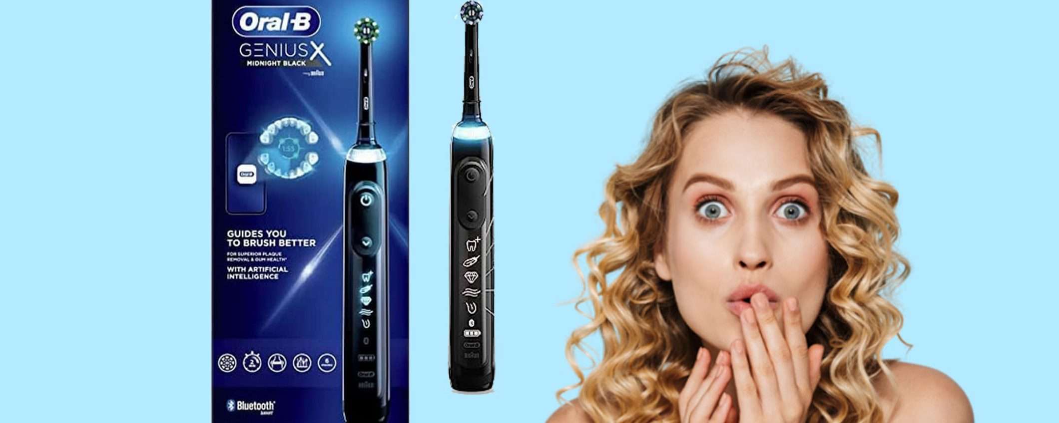 Oral-B Genius X lo spazzolino elettrico PERFETTO in offerta(-29%) Oral-B Genius X lo spazzolino elettrico PERFETTO in offerta(-29%)