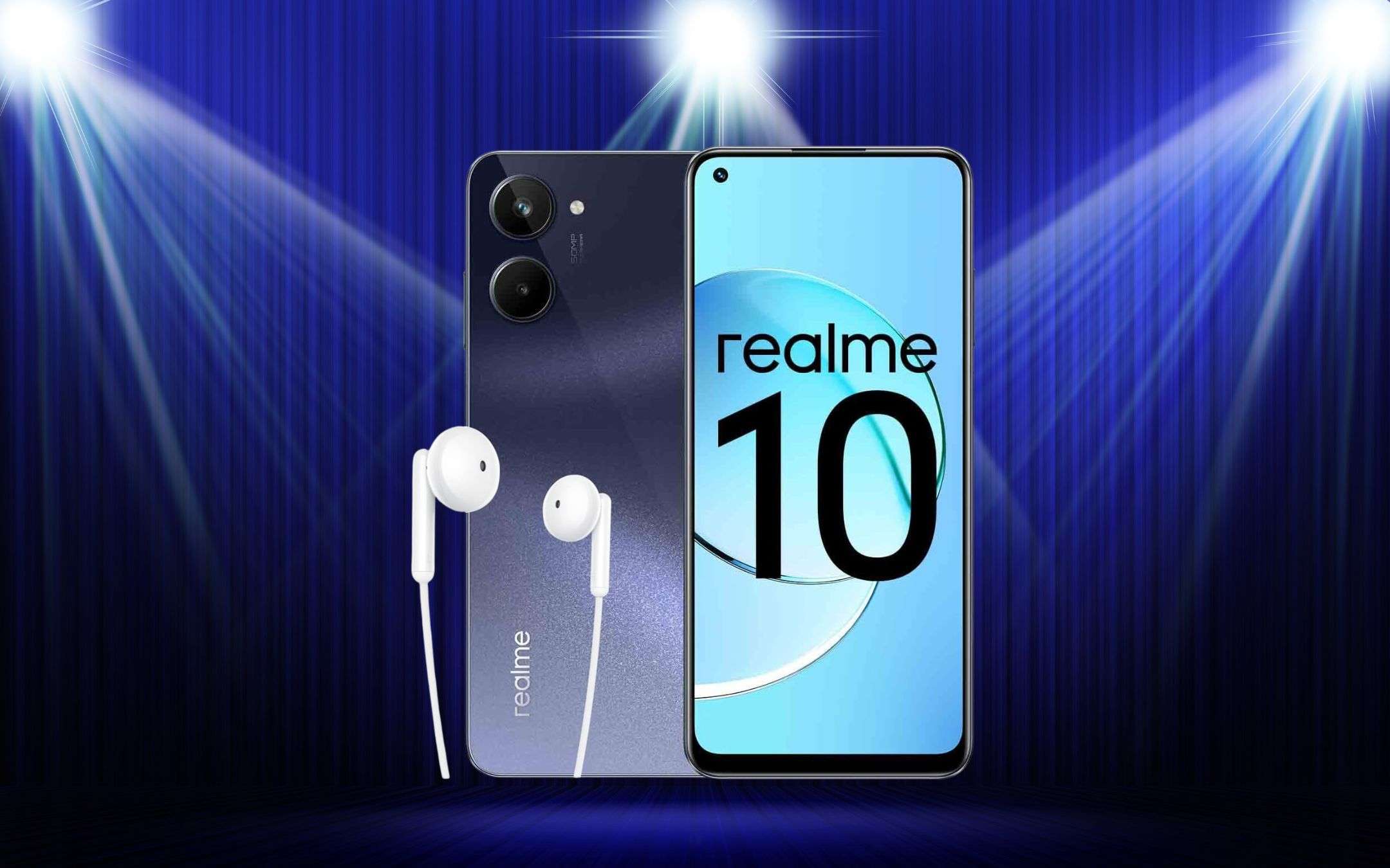 Realme 10 a 199€ è pura FOLLIA: 8/128GB, camera 50MP e batteria