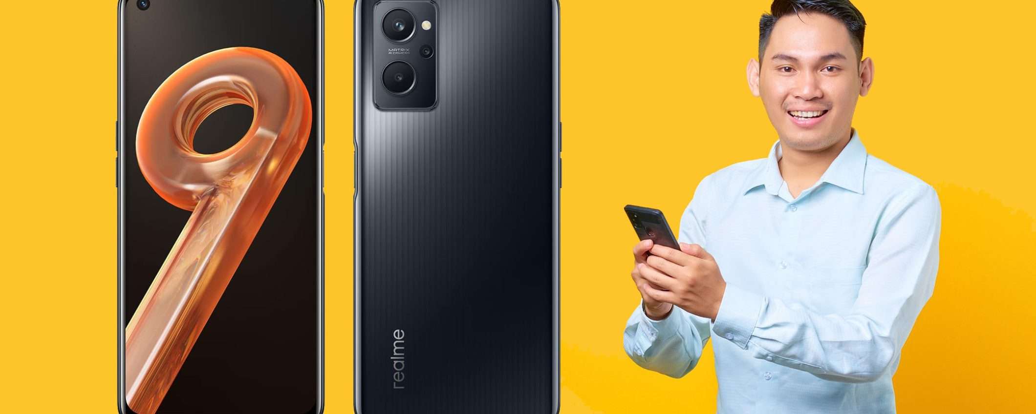 Realme 9i in offerta: sconto PAZZESCO del 48%, solo su Amazon Realme 9i in offerta: sconto PAZZESCO del 48%, solo su Amazon
