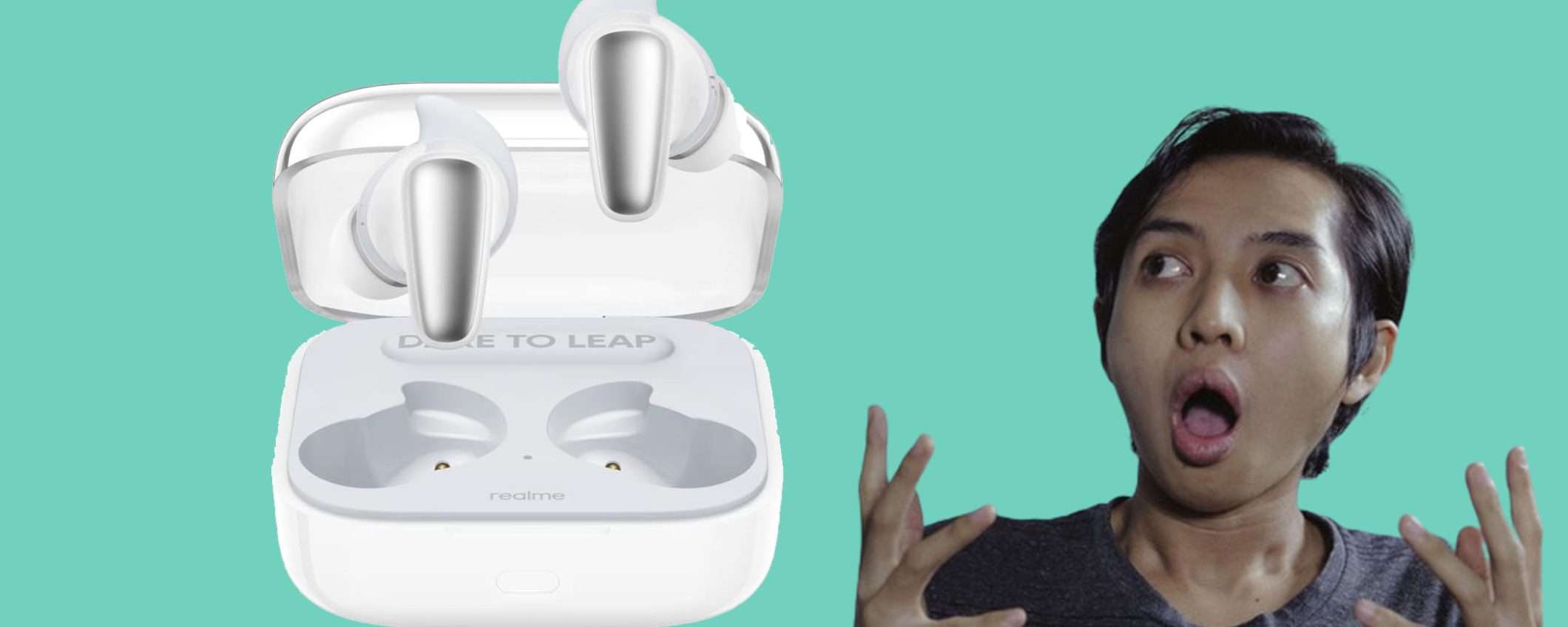 Realme Buds Air 3S con IPX5 in offerta: sconto SUPER del 20% Realme Buds Air 3S con IPX5 in offerta: sconto SUPER del 20%
