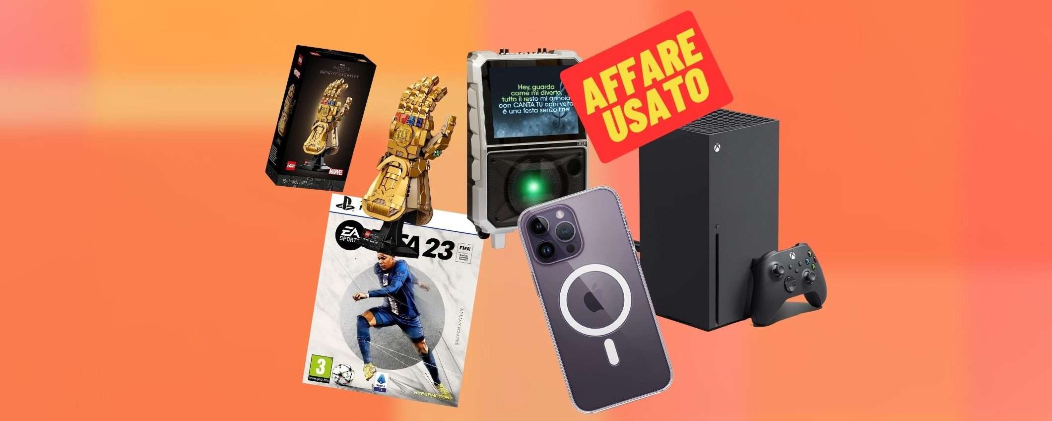 Usato Amazon: da oggi hai il 20% di sconto su fantastici prodotti