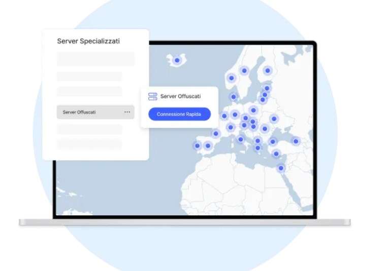 Server offuscati NordVPN