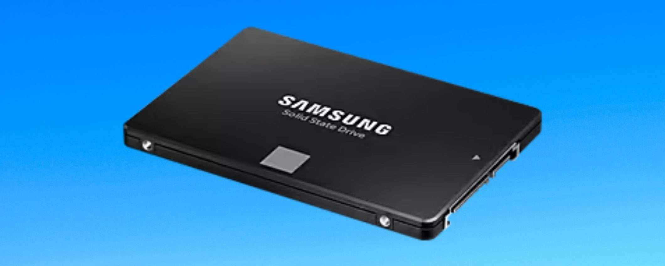Samsung 870 EVO: l'SSD per il tuo PC ad un prezzo stracciato (solo 40€) Samsung 870 EVO: l'SSD per il tuo PC ad un prezzo stracciato (solo 40€)