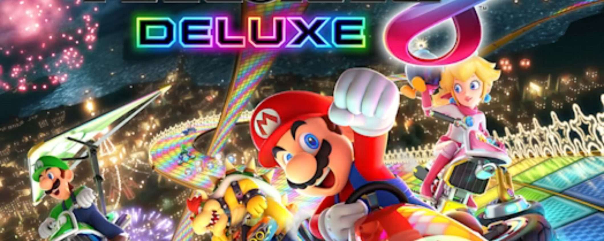 Mario Kart 8 Deluxe: divertimento per tutti, OGGI ad un prezzo SCONTATISSIMO Mario Kart 8 Deluxe: divertimento per tutti, OGGI ad un prezzo SCONTATISSIMO