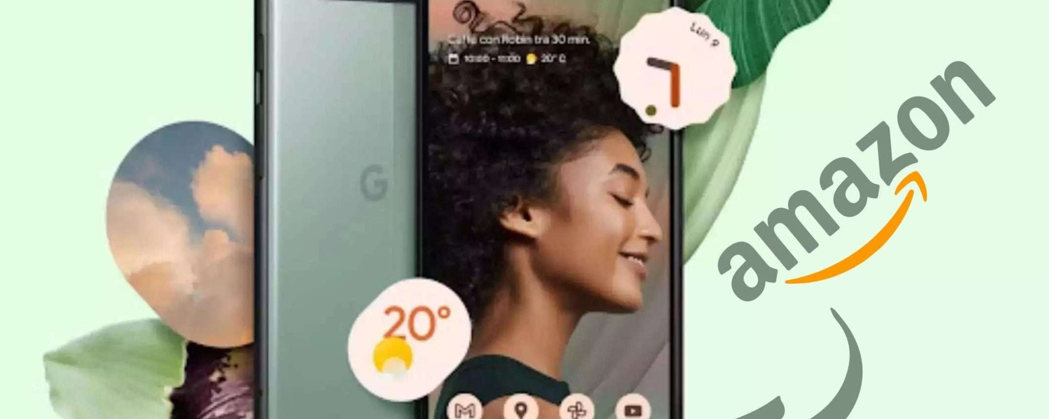 Google Pixel 6a: il miglior mediogamma da acquistare OGGI su Amazon Google Pixel 6a: il miglior mediogamma da acquistare OGGI su Amazon
