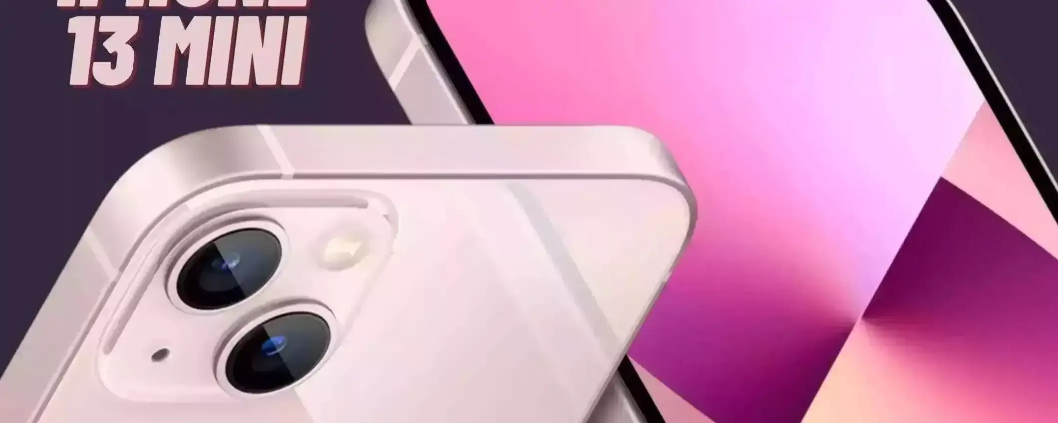 iPhone 13 mini (128 GB): se amate i tascabili, lui sarà PERFETTO per voi iPhone 13 mini (128 GB): se amate i tascabili, lui sarà PERFETTO per voi