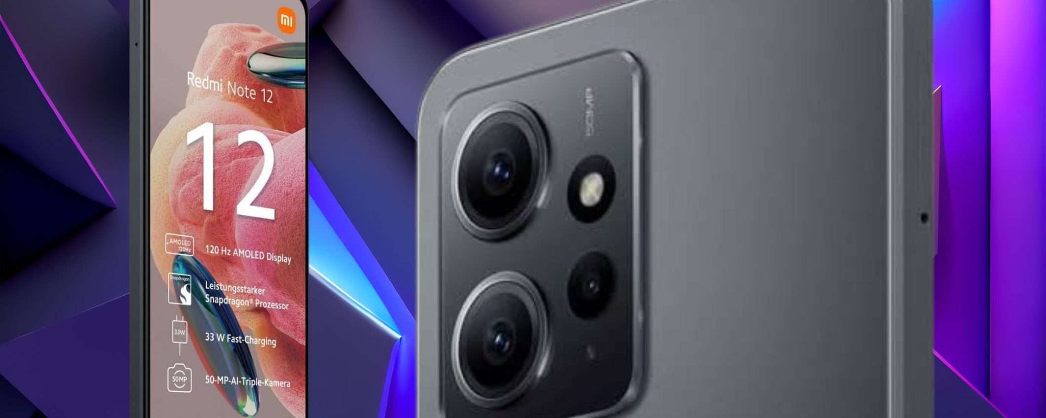 Xiaomi Redmi Note 12 a 137€ è da NON credere: 128GB, 50MP, 5000 mAh (Amazon) Xiaomi Redmi Note 12 a 137€ è da NON credere: 128GB, 50MP, 5000 mAh (Amazon)