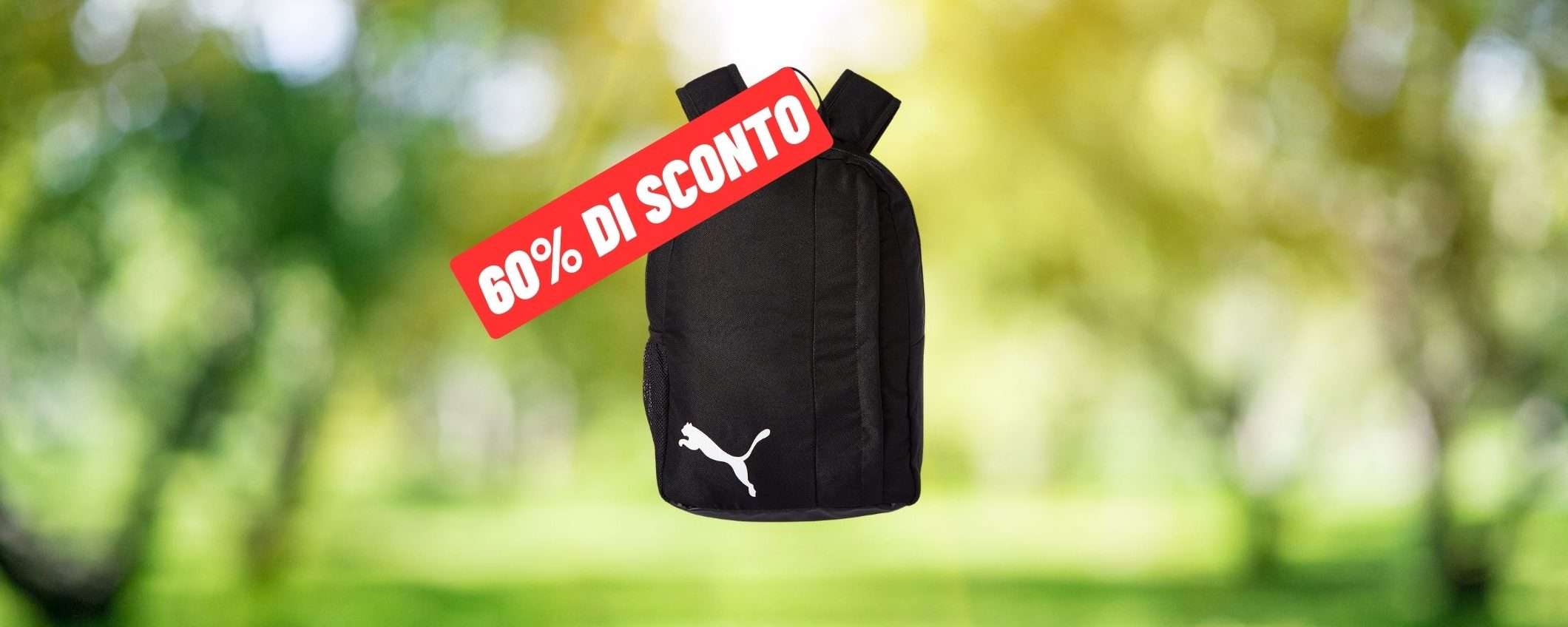 Zaino Puma teamGOAL 23: ottimo sconto al 60% su Amazon Zaino Puma teamGOAL 23: ottimo sconto al 60% su Amazon
