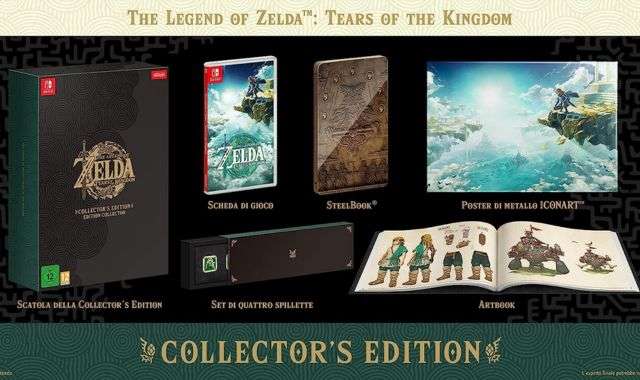 Zelda Tears of The Kingdom Collector's Edition