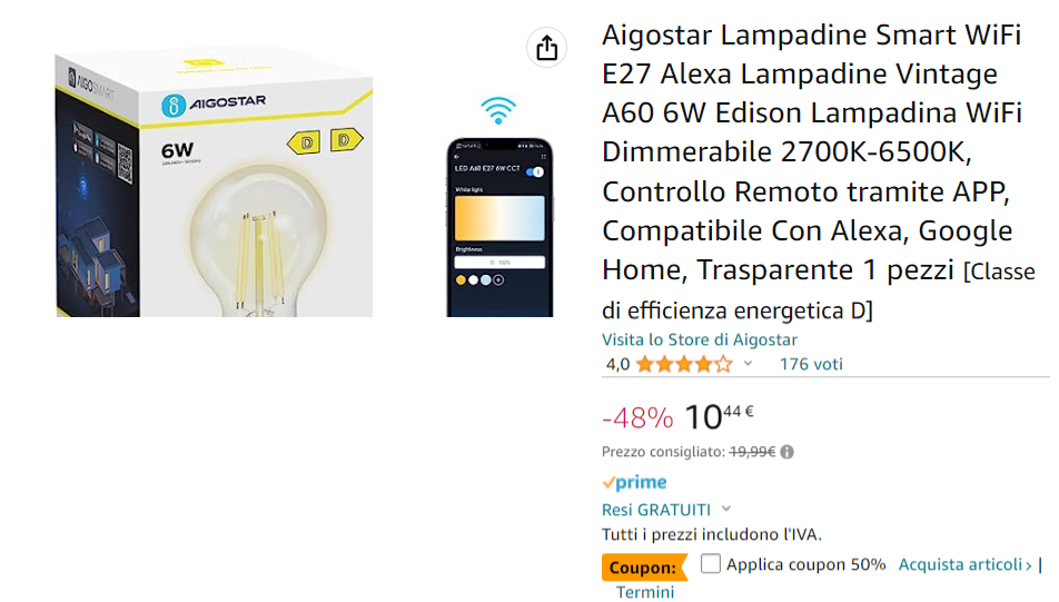 aigostar-lampadina-smart-doppio-sconto-tua-5e-coupon