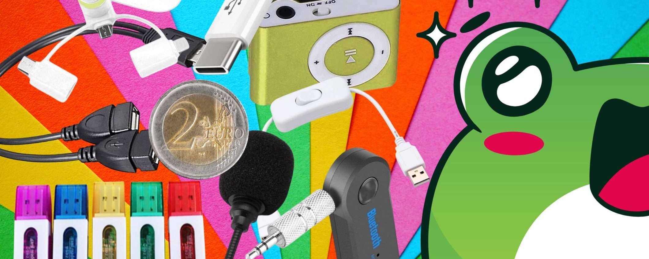 Amazon MERCATINO tech dei sogni: 10 cose a meno di 2€ (spedizioni gratis) Amazon MERCATINO tech dei sogni: 10 cose a meno di 2€ (spedizioni gratis)