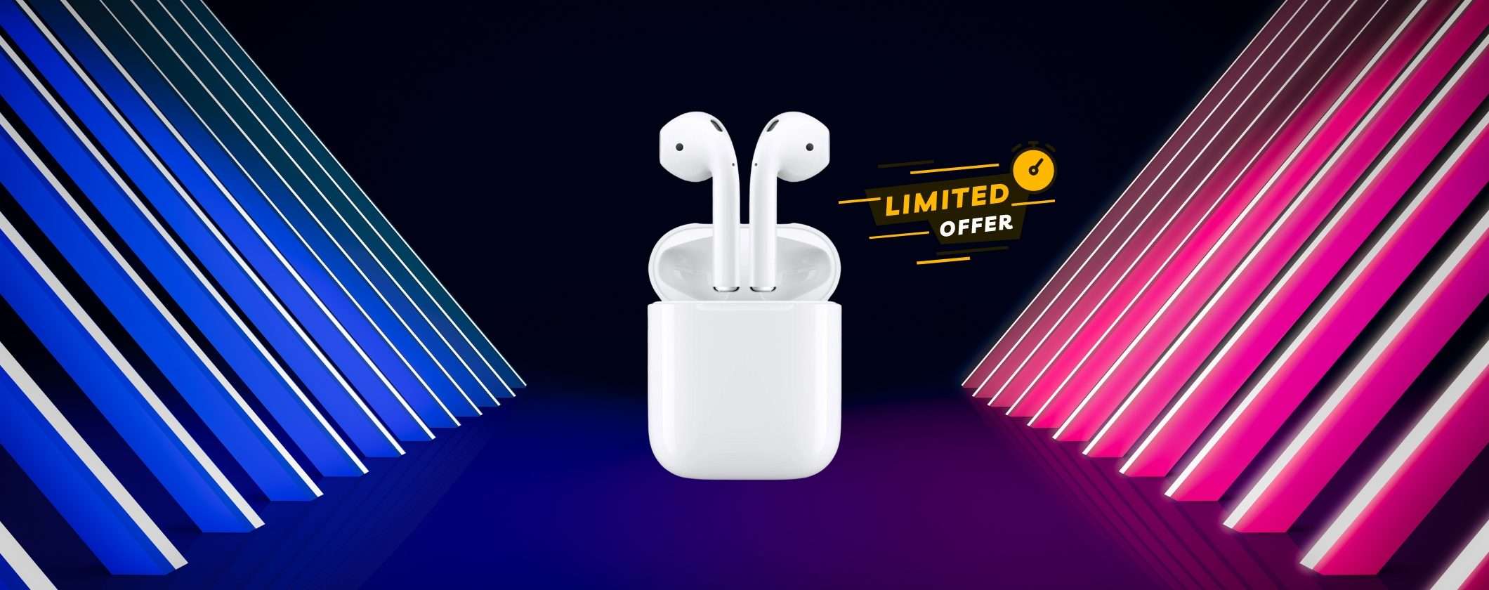 Apple AirPods 2: OFFERTA INCONTENIBILE su MediaWorld