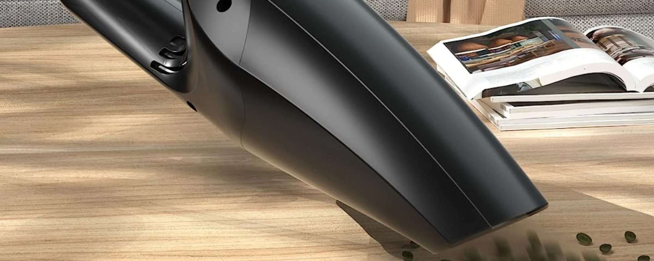 Questo aspirapolvere compatto a 19€ è una BESTIA: totalmente wireless (-50%) Questo aspirapolvere compatto a 19€ è una BESTIA: totalmente wireless (-50%)