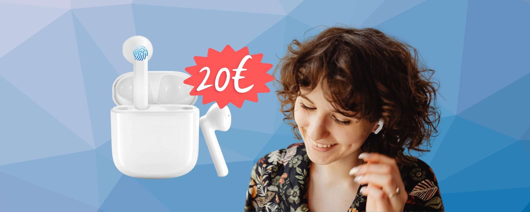 Auricolari Bluetooth comodi e impermeabili in SCONTO al 49% Auricolari Bluetooth comodi e impermeabili in SCONTO al 49%