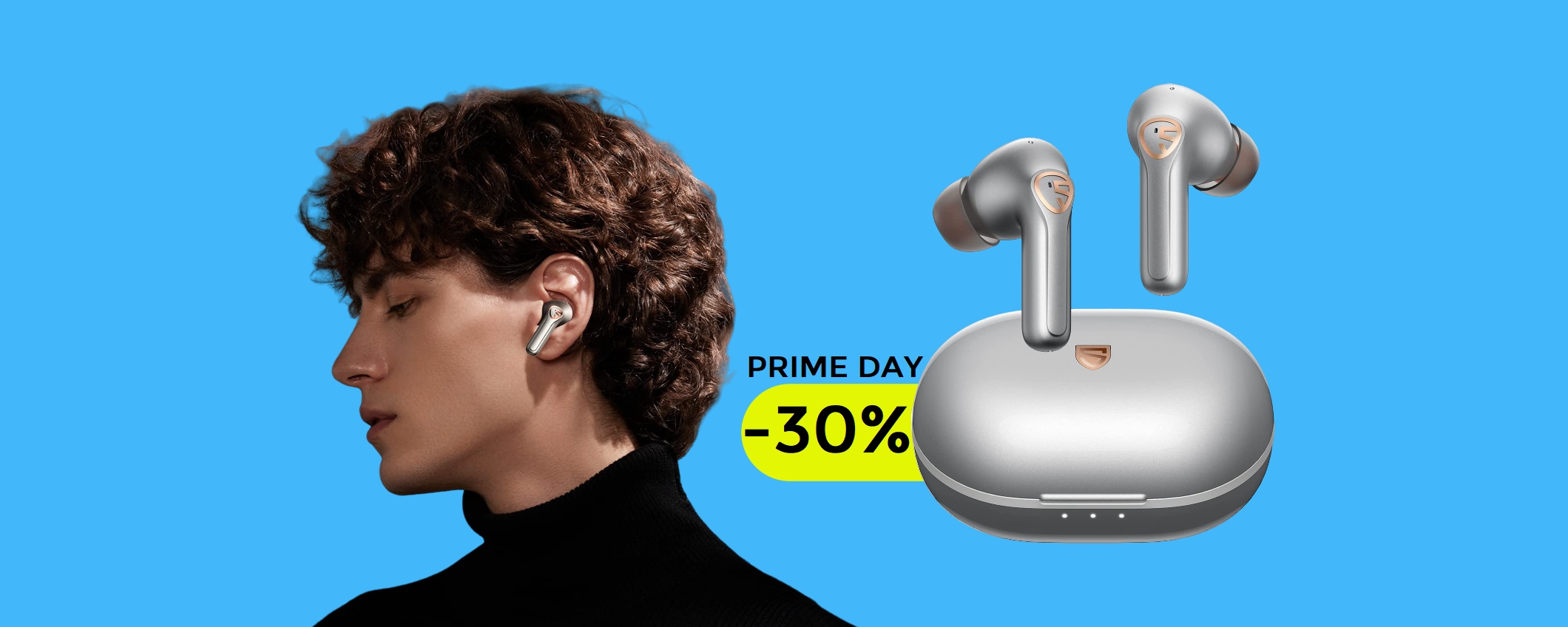 Auricolari con modalità gioco, durano 20 ore: oggi a soli 55€ Auricolari con modalità gioco, durano 20 ore: oggi a soli 55€