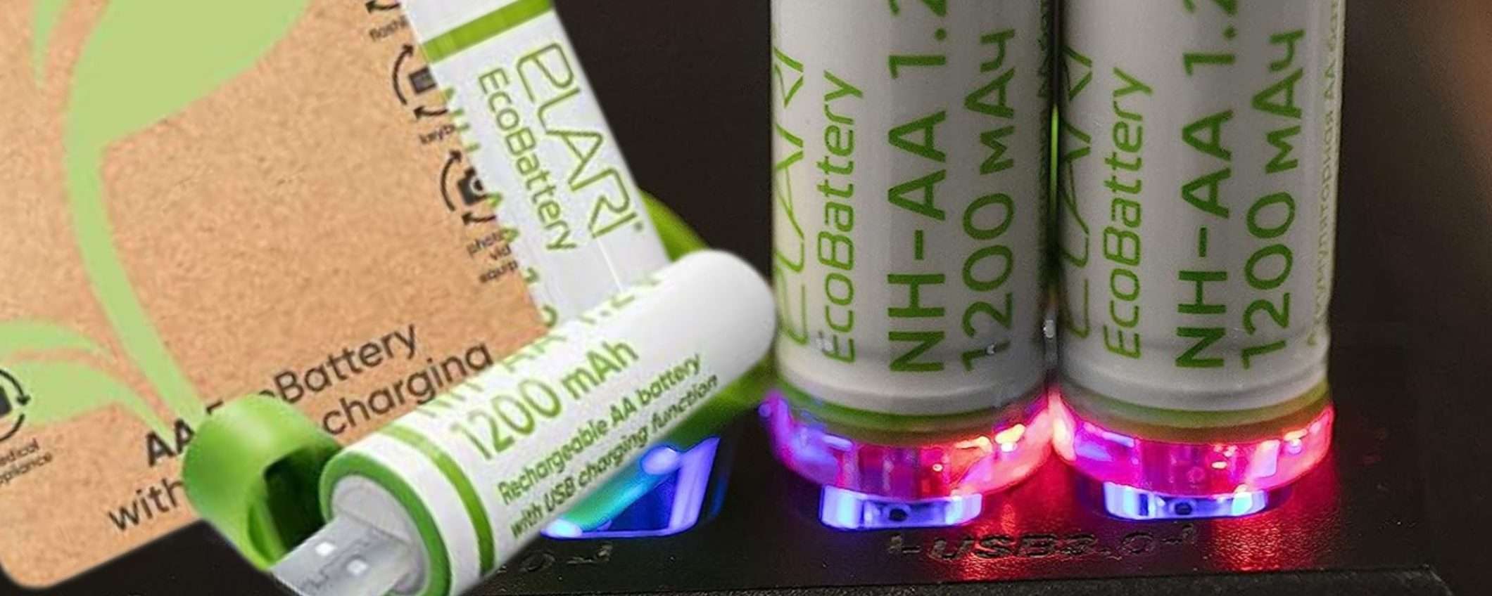 Batterie stilo AA con porta USB per la ricarica: GENIALATA a metà prezzo Batterie stilo AA con porta USB per la ricarica: GENIALATA a metà prezzo