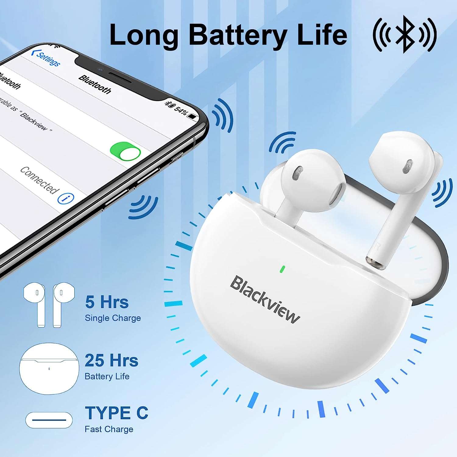 blackview-auricolari-wireless-economici-qualita-in-sconto-30-batteria